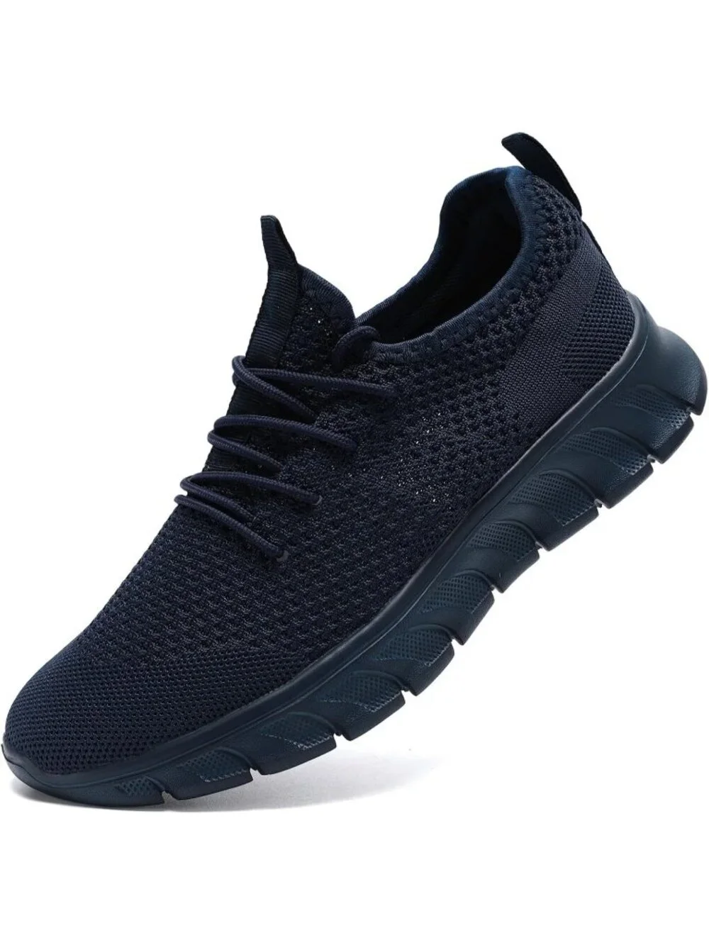 🆕Men's Blue Mesh Running Shoes Slip On Tennis Walking Sneakers Gym Athletic